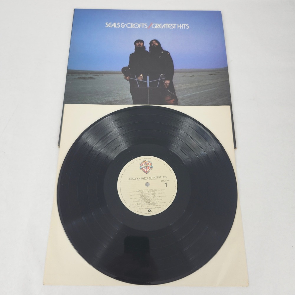 Seals & Crofts Vinyl LP Greatest Hits 12" Soft Rock Warner Bros BSK 3109 1977